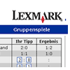 Lexmark Fussballspiel